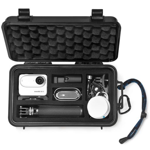 LekufeeInsta360GO3S防水ハードケースInsta360GO3アクションカメラ、Vlogカメラよびアクセサリーに対応..