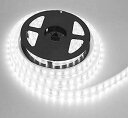 高輝度LEDテープライト5m防水12V600連(120LED/m)SMD5050ホワイト白ベース正面発光漁船/船舶/トラック/航海灯/屋外照明/led間接照明(ホワイト)