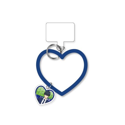 ブルーロック描き下ろしチャーム付きスマホシリコンリング潔世一