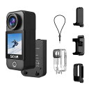 SJCAMC300POCKETアクションカメラビデオVLOG4K小型ウェアラブル5GWIFI搭載軽量小型154°FOV30M防水ズーム機能付きHINDSIGHT縦画面撮影コンパクト動画撮影旅行ブロク日本語取扱説明書(2)