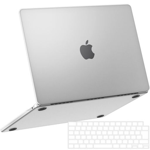 [本機の高度な再現性]NPUOLSMACBOOKAIR13.6インチM4M3M2チップモデルケース2025-2022リリースA3240A3113A2681用、[高い透明度のマット素材]軽量で耐傷性全面保護黄変なし防水(2)