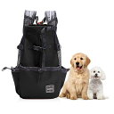 ペットバッグ猫小型犬中型犬軽量ペットリュックサックバックパック旅行散歩通院災害避難に最適獣医認定バッグ飛び出し防止機能洗い簡単サイズS~XL4色展開