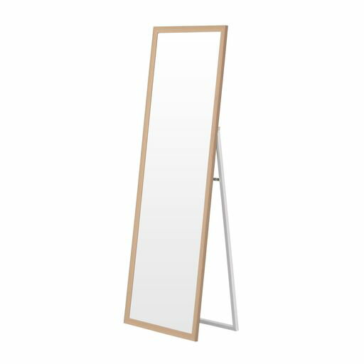 オーエスジェイ(OSJ)全身鏡玄関全身姿見軽量スタンド壁掛け立て掛け自撮り鏡壁掛け鏡飛散防止加工全身..