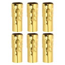 PATIKIL60mmトールキャンドルカバースリーブ6個金属E14シャンデリアソケットスリーブ垂れ下がる燭台ベースアクセサリー付き電球ライトベースホルダー照明ランプDIY用スイミング金
