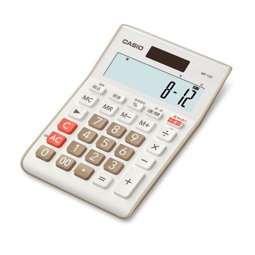 サイズ:147x103x28.8(mm) 質量:115g ソーラーと内蔵電池のツーウェイ・パワー方式(CR2032x1 内蔵) 12桁/日数計算/時間計算/税計算/エコマーク認定 調剤薬局や物流倉庫などピッキング業務の効率化に 編み物の割り出し計算にもおすすめ