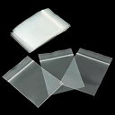 HYMYILYポリ袋ジッパー袋小分け袋プラスチック袋透明厚手袋クリアジッパーバッグチャック袋二重厚み0.15MM(9X6CM100枚)