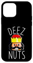 IPHONE12MINIDEEZNUTSくるみ割り人形面白いクリスマスナッツクラッカーミームスマホケース