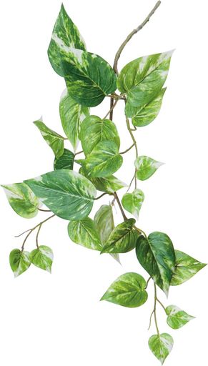 ポピー造花マーブルポトススプレーグリーンFG-4597GR