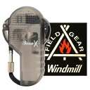 ウィンドミル(Windmill)ウインドミルターボライター黒クリアーBEEPXロゴステッカー付き防水充填式BEX-0002K