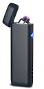 ライターUSB充電小型軽量LED防風防水電気ライターアウトドアキャンプ登山防災地震対策停電時などに適用電子ライター