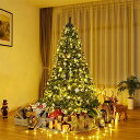 【2025年最新】QUEENBABILEDイルミネーションライトクリスマスツリー飾りライトストリングライトクリスマス飾り280球8本*2m/本8種点灯パターン点滅/常時点灯記憶モード防水防塵ACアダプター…