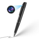 1080PフルHDイペンカメラ-音声・映像録画、ループ録画、USBデータ転送、モーション検知機能付き防犯ペンカメラ