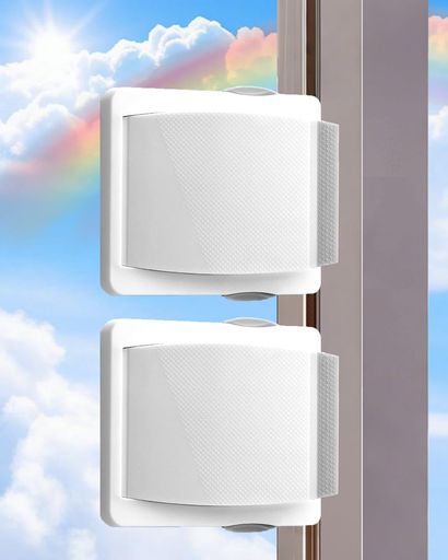 引き戸ストッパーMYCOLO窓網戸スライドドア引き戸ロック転落防止子供赤ちゃん猫犬用ドアストッパー2個..