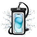 JOTO防水スマホケースIPX8認定お風呂海プール温泉首掛け式ドライバッグ登山お釣り時の防塵・防水対策最大7.0”スマホに対応可能適用端末:iPhone1615141312MiniProMaxHuawei