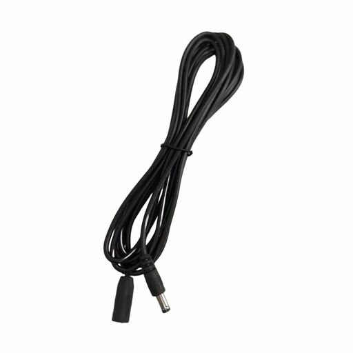 YFFSFDC3mブラックDC延長コネクタDCアダプタ延長ケーブルDCケーブル延長5.5mmx2.1mm銅芯DCオス-メスコ..