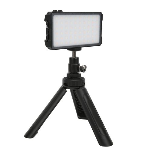 ManbilyMFL-04ポータブルLEDフィルライト3000-6500K小型ポケットライト卓上三脚付き