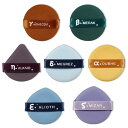 Jraveztメイクスポンジエアクッション7個セットメイク用パフクッションファンデパフスポンジ複数の形状多機能乾湿両用柔らかい化粧エアマットパフポータブルメイク用品(7個セット)