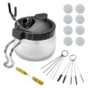 LKCCTKクリーナーボトルエアブラシクリーナーポットブラシアクセサリーエアブラシクリーニング修理ツールキット