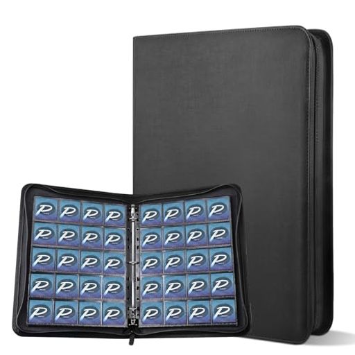 PAKESIビックリマンシールコレクションホルダーチョコシールシール用ファイル20ポケットリフィル25ペー..