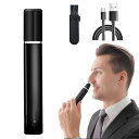 Coollooda鼻毛カッター1台3役メンズ電動シェーバー鼻毛切り耳毛カッター持ち運び便利小型防水水洗い可能多機能低騒音掃除用ブラシ付き男女兼用usb充電式耳毛...
