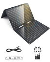 ソーラーパネル30W小型太陽光パネル3ポート5521DC/QC3.0/PD20W折りたたみ式ソーラー充電器ソーラーチャージャー防水ETFE材質軽量防災グッズ太陽光発電停電対策アウトドアキャンプ車中泊