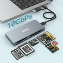 6 IN 1 XQD CARD READER 10GBPS MULTI XQD READER FOR SONY G/M SERIES LEXAR 2933X/1...