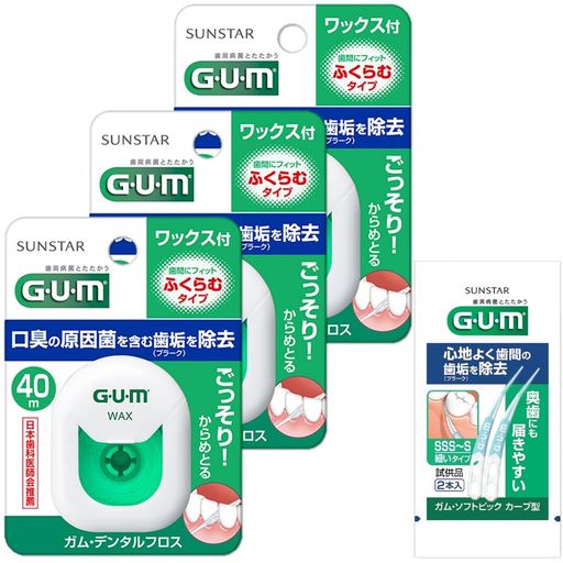 GUM()ǥ󥿥ե[åդॿ]å֥40Mx3ĥѥå+ޤդ