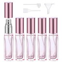 アトマイザーSegbeautyアトマイザー10ml5個入りガラス製プッシュ式詰め替えスプレー容器漏れないミニボトルスプレーボトルクイック香水噴霧器携帯用詰め替え容器液漏れ防止持ち込み可能…