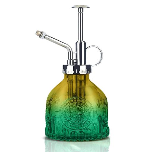 LanQii霧吹きじょうろガラス植物園芸アンティーク調インテリアアウトドアおしゃれ観葉植物掃除スプレー..