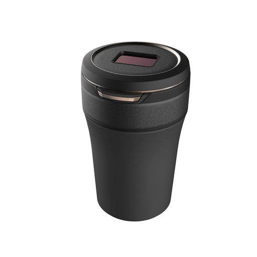 星光産業EXEA車内用品灰皿ソーラーレザーアッシュED-226ブラック