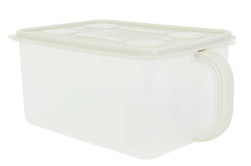 Rakuten - サンコープラスチックキッチン収納整理ストッカー幅30.7x奥19.5x高13.4cmベージュ