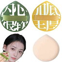 Doyimeクッションファンデパフ【2枚】化粧パフエアパフメイク用パフ多機能乾湿両用スポンジパフメイクスポンジポータブルポケットパフパウダー用ブレンド用吸水性耐久性不吸粉