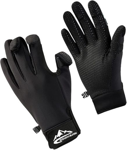 釣り手袋防寒メンズ防寒手袋フィッシンググローブ防寒グローブ指出しスマホ対応人間工学設計滑り止め防水半指釣り手袋アウトドアグローブ自転車サイクリングバイク海釣川釣男女兼用…