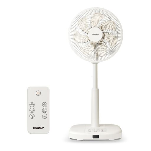 COMFEE’扇風機DCモーターリビング静音リモコン付き左右自動首振り上下角度調節風量9段階調節1~7hタイマ..