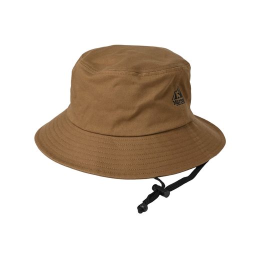 [マーモット]ClassicLogoBucketHatBROWN
