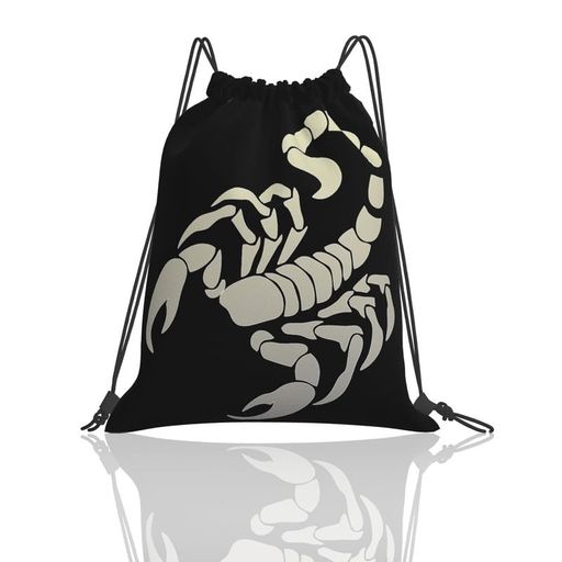 [FURONGA]和柄スコーピオンサソリ蠍ナップサックジムサックリュックサックスポーツバッグリュックプー..