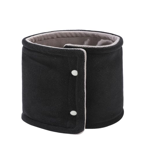 [PAZOFA]ネックウォーマーボタン付き両面使いメンズレディース柔らかい冬用防寒通学通勤おしゃれ男女兼..