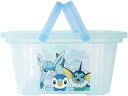 ティーズファクトリーポケットモンスターミニキャラバスケットクリアグラデーションブルー&ミントかごカゴ小物整理小物入れお片付けミニみに小さい入れ物225590