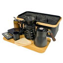SOTECHプアオーバーコーヒーメーカーセットコーヒーケトルスケールセラミックサーバーセラミックドリッパーコーヒーグラインダーフィルターペーパーセラミックカップオールインワンポ…(3)
