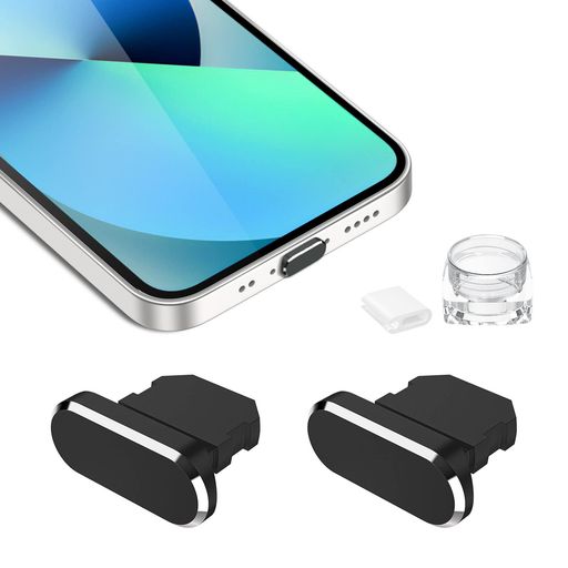 ホルダーと透明収納ケース付き:タイプCと接続しているとき、充電ケーブルに取り付けられるキャップを収納できるホルダーを用意しておりますので、コネクタ キャップを紛失する心配は全然ありません。それにこのセットには、透明な収納ケースも含まれており、使わないとしても、しっかり収納できます。ホルダー&amp;透明収納ケースは全部軽量なデザインで、カバンとかのお邪魔になりませんので、どこでも簡単に持ち運ぶことができます。 全面的な保護:スマホを液体、砂、ほこり、汚れ、雨水などから保護します。ご愛用のスマートデバイスのコネクタをすばやく効果的に保護することがこんなに簡単になりました。必要なのは、挿入するだけです。 使いやすく、取り外し簡単:このライトニング端子キャップはプレミアムアルミニウムでできており、シンプルで見た目もいいデザインで、取り外しもすごく楽です。完全にコネクタの内部構造にフィットしたデザインは for Lightningコネクタを壊れなく、内部の構造にピッタリします。スマホケースを取り外さずに一緒に使用でき、スマートフォンのポートの耐久性をしっかりを保ち、お客様に大きな便利さをもたらします。