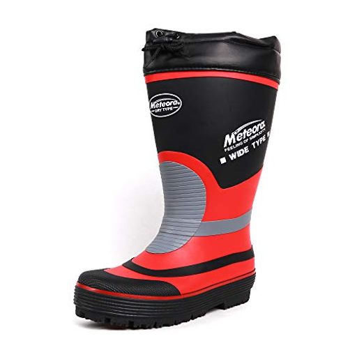 [CO-COS]nobuoka(コーコス信岡)作業長靴胴太設計カバー付き吸汗速乾インナージプロアHB-770メンズブラ..