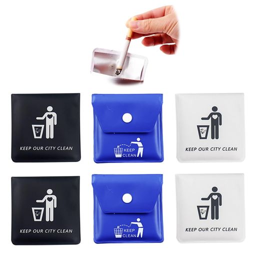 MILANQW携帯灰皿おしゃれ収納袋灰皿携帯喫煙ケース手軽でおしゃれなマナー保護マナー喫煙所アウトドア..