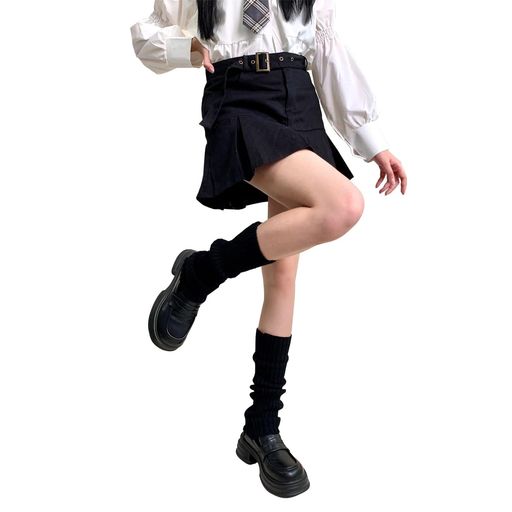 [MociPuffs]レッグウォーマーレディースふくらはぎ足首レッグウェア夏用冷房対策保温冷え対策ゆったりチクチク感なし防寒保湿かわいい(4)