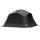 Mountainhiker5~8人用大型ドームテント4m*4m*2.3m防水PU3000mmUVカットUPF50+煙突穴搭載スノースカート付き四季対応ファミリー...