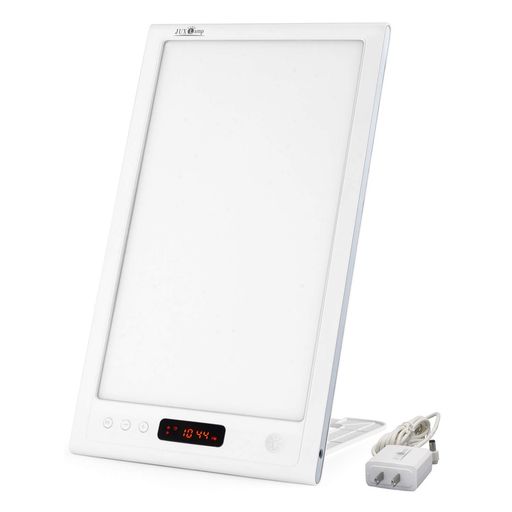 光線療法ライト体内時計がリセット光目覚まし時計ライト12000lux太陽光寝坊夜勤時差ぼけに適し日光ベッドサイドランプ