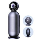 EMEETMeetingCapsulePro会議用webカメラHD1080Pウェブカメラデュアル4Kレンズ360度AI自動音声/顔/図形フォーカス10個のマイク10Wスピーカ操作簡単瞬時にweb会議を行う(2)