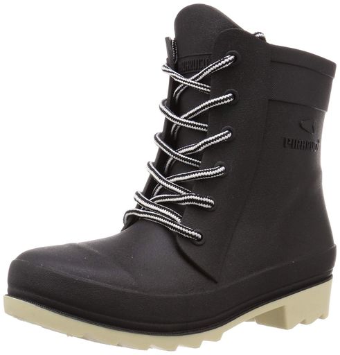 [ピラルク]ピラルクレインブーツ6437ブラック23.5cm~24.0cm(4)