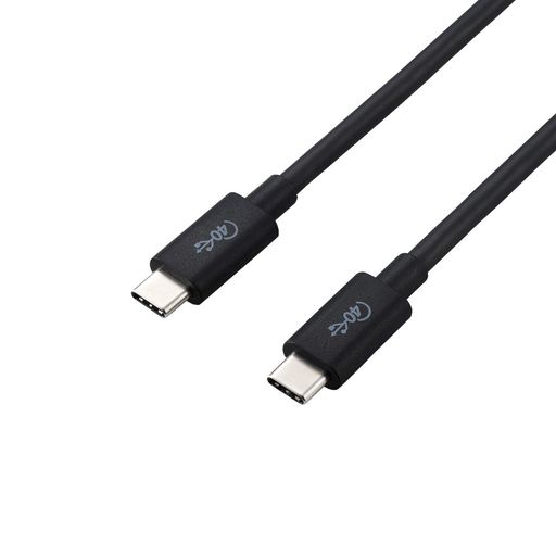 쥳USB֥USB4TypeC-TypeCUSBIFǧUSBPowerDeliveryб40Gbps0.8m֥å...