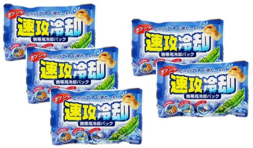 小久保工業所紀陽除虫菊速攻冷却携帯用冷却パック(5個入)保冷ジェルアイシング 小久保工業所紀陽除虫菊速攻冷却携帯用冷却パック(5個入)保冷ジェルアイシング