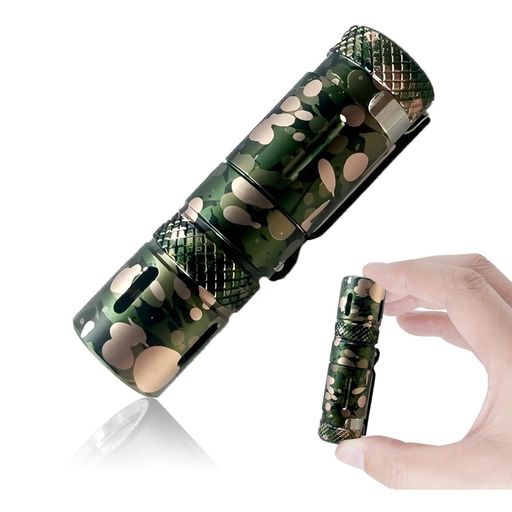 VastliteMinimaBowミニLEP懐中電灯ポータブル-280ルーメン、2460フィートの範囲3モードLEP懐中電灯、高輝度、長距離、高照準特性(バッテリー付き)(カラーグリーン)